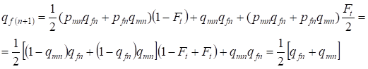 Hardy-Weinberg’s law