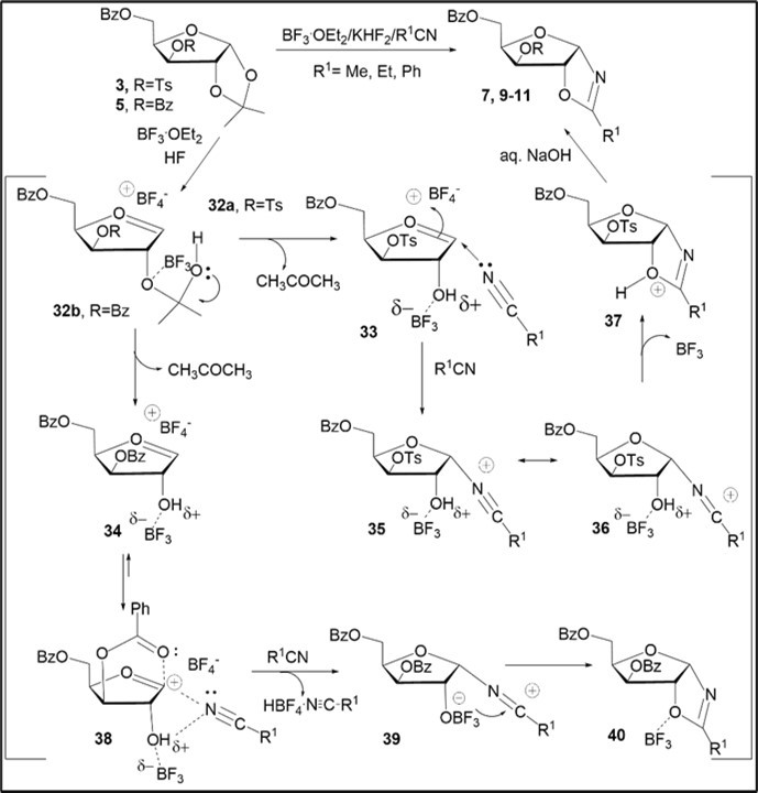 N-Glycosyl Oxazolines