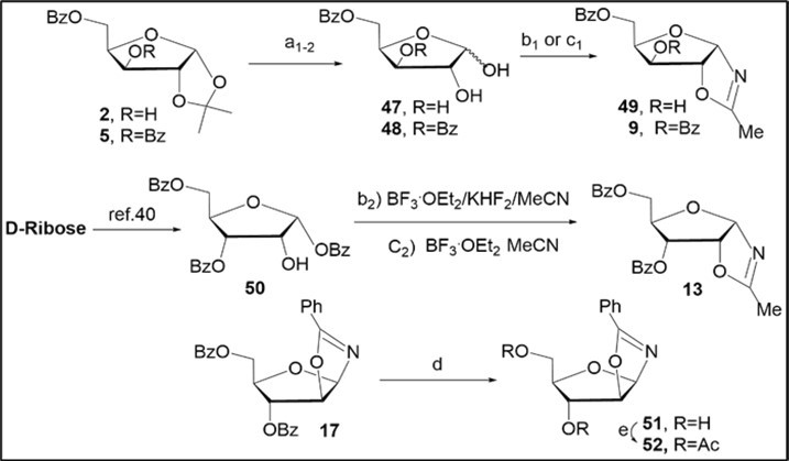 N-Glycosyl Oxazolines