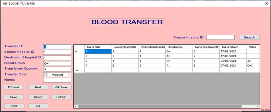 International Journal of Blood Transfusion - Blood