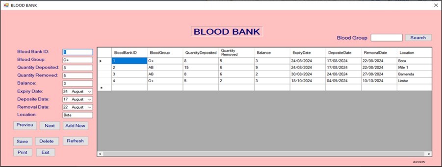 International Journal of Blood Transfusion - Blood