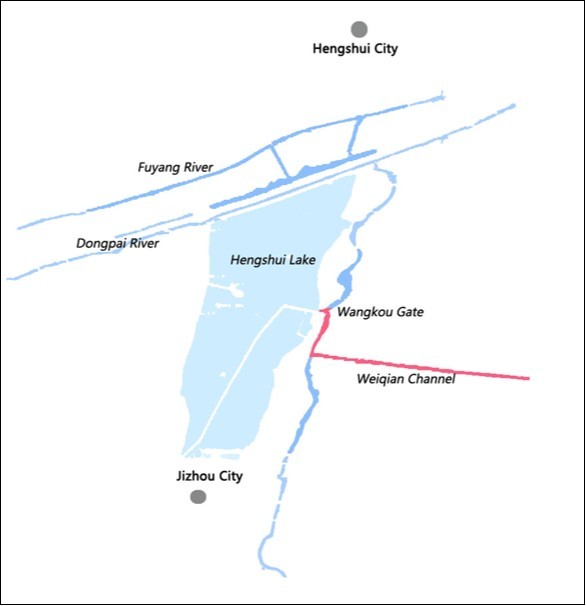 The location of study area