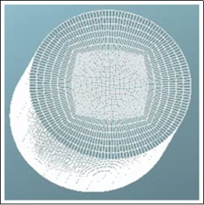 the mash of constant Volume Bomb.